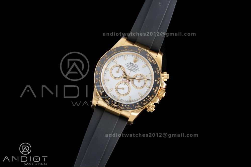 Daytona 126518 VSF 1:1 Best Edition White Dial on Oyster-flex Strap VS4131 V2 (Weighted) TechFriendly 812