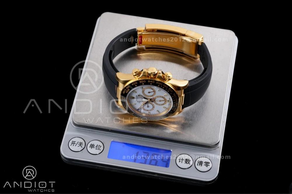 Daytona 126518 VSF 1:1 Best Edition White Dial on Oyster-flex Strap VS4131 V2 (Weighted) TechFriendly 812