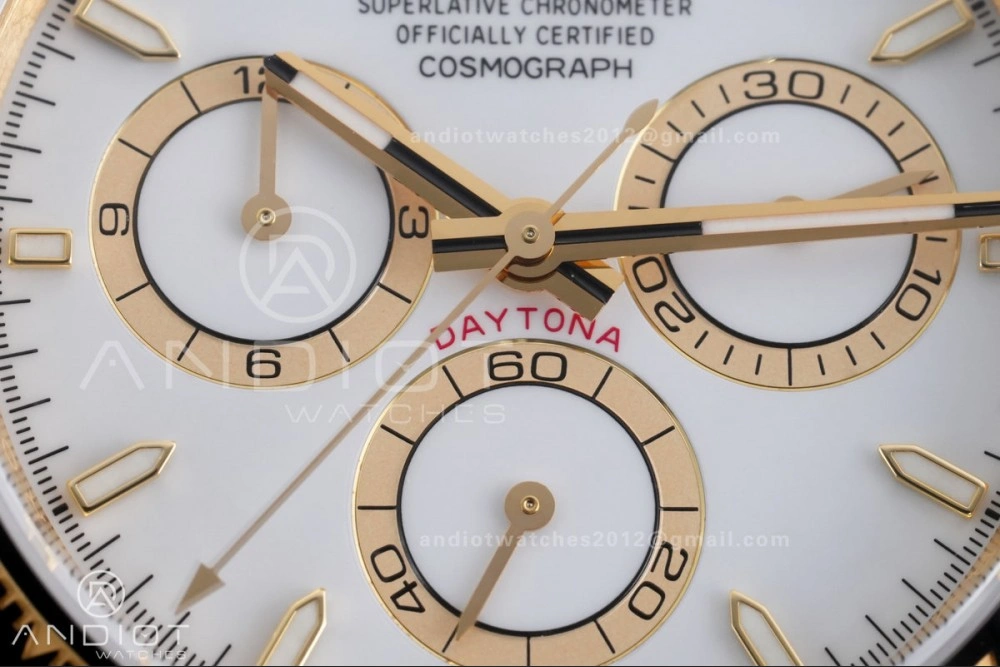 Daytona 126518 VSF 1:1 Best Edition White Dial on Oyster-flex Strap VS4131 V2 (Weighted) TechFriendly 812