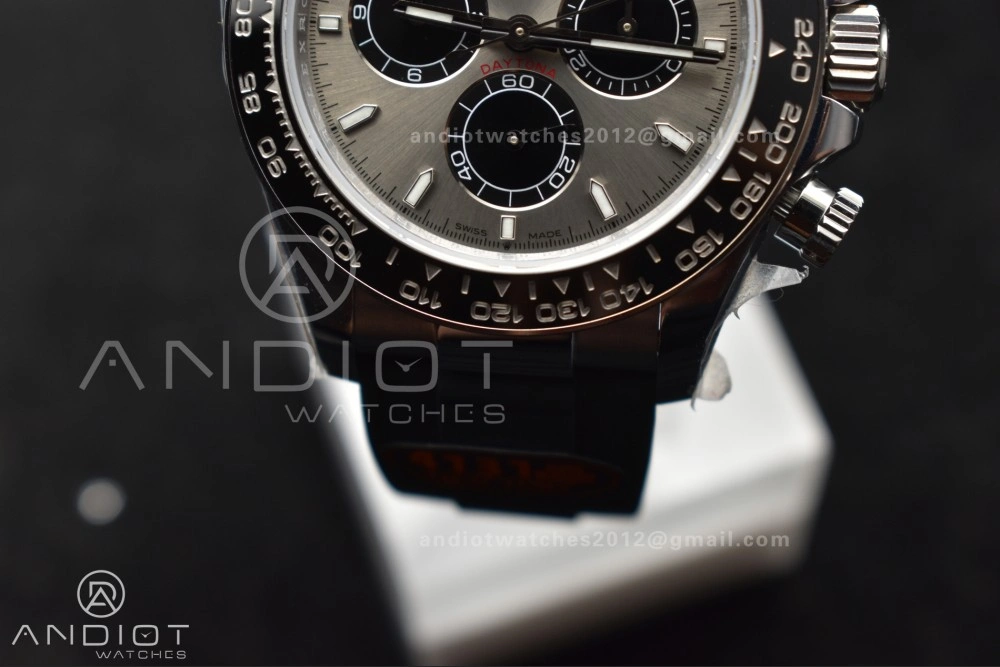 HighPerformance Daytona 126519 QF 1:1 Best Edition Gray Black Dial on Oysterflex Strap SH4131 V6 (Weighted) 811