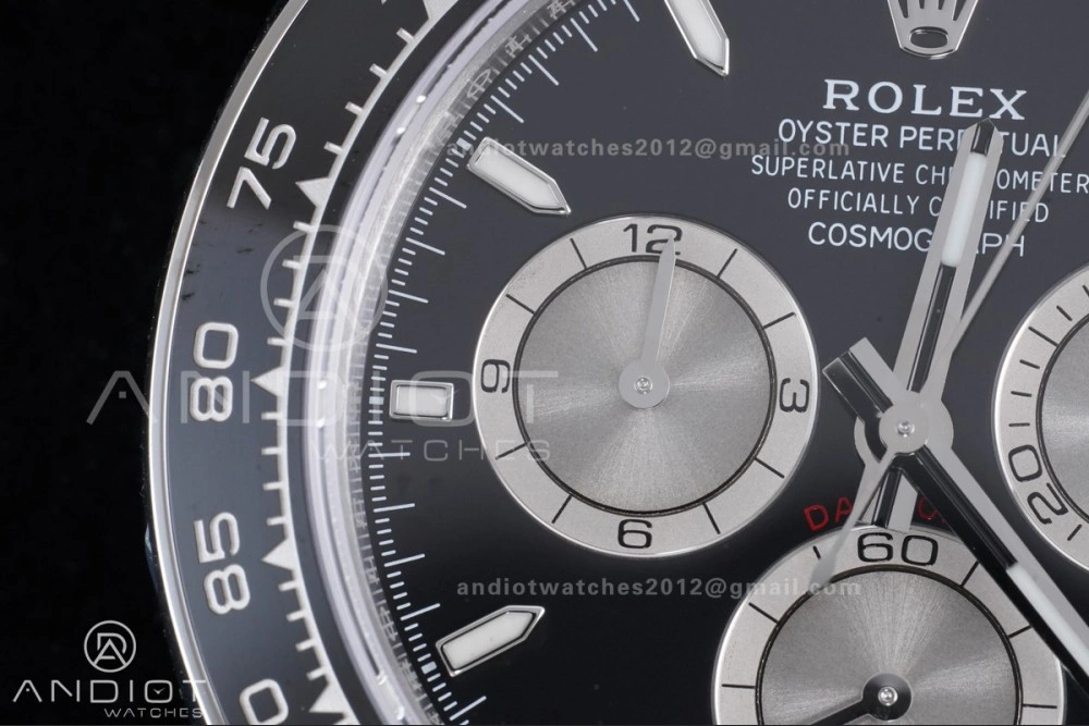 HighPerformance Daytona 126519 VSF 1:1 Best Edition Black Silver Stick Dial on Oysterflex Strap VS4131 V2 (Weighted) 813