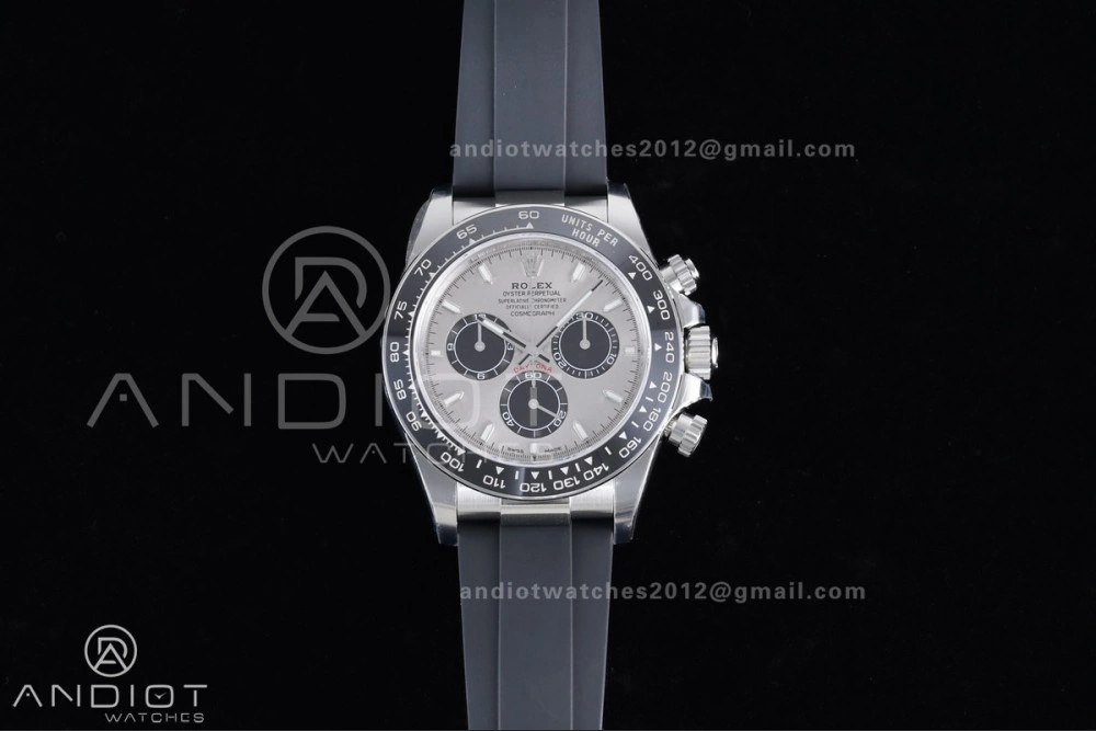 Soft Daytona 126519 VSF 1:1 Best Edition Gray Black Dial on Oysterflex Strap VS4131 V2 (Weighted) 814