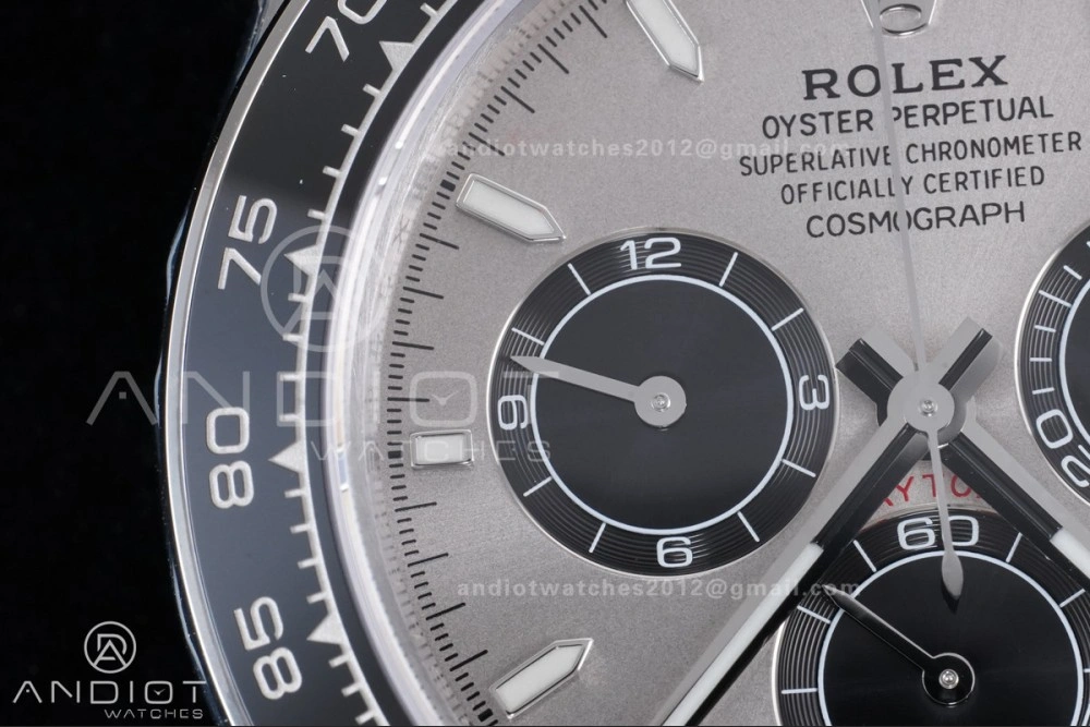 Soft Daytona 126519 VSF 1:1 Best Edition Gray Black Dial on Oysterflex Strap VS4131 V2 (Weighted) 814