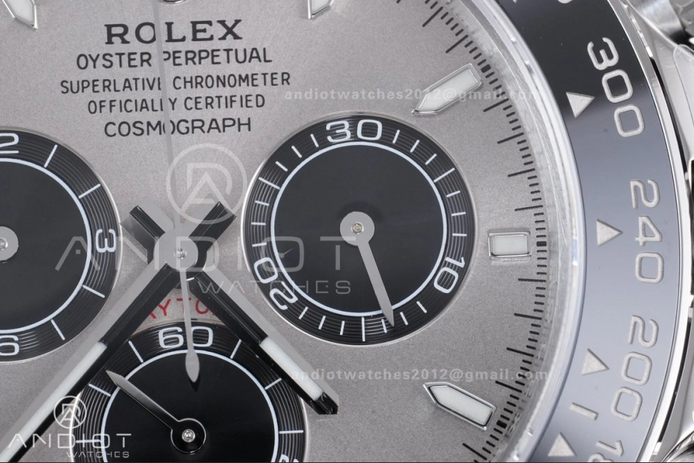 Soft Daytona 126519 VSF 1:1 Best Edition Gray Black Dial on Oysterflex Strap VS4131 V2 (Weighted) 814