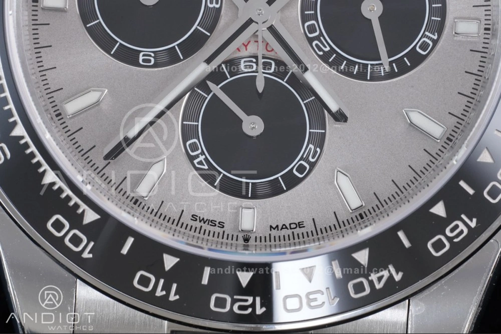 Soft Daytona 126519 VSF 1:1 Best Edition Gray Black Dial on Oysterflex Strap VS4131 V2 (Weighted) 814