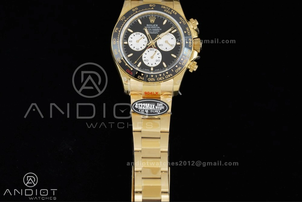 Daytona 126528LN Le Mans QF 1:1 Best Edition on YG Bracelet QF4132 V9 (Weighted) Effortless 818