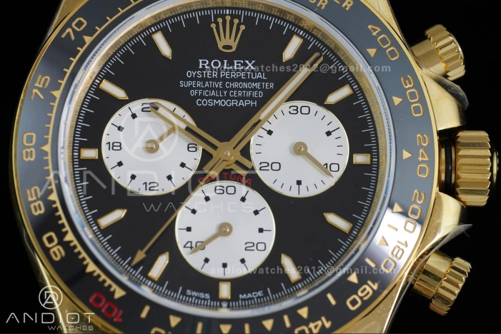 Daytona 126528LN Le Mans QF 1:1 Best Edition on YG Bracelet QF4132 V9 (Weighted) Effortless 818