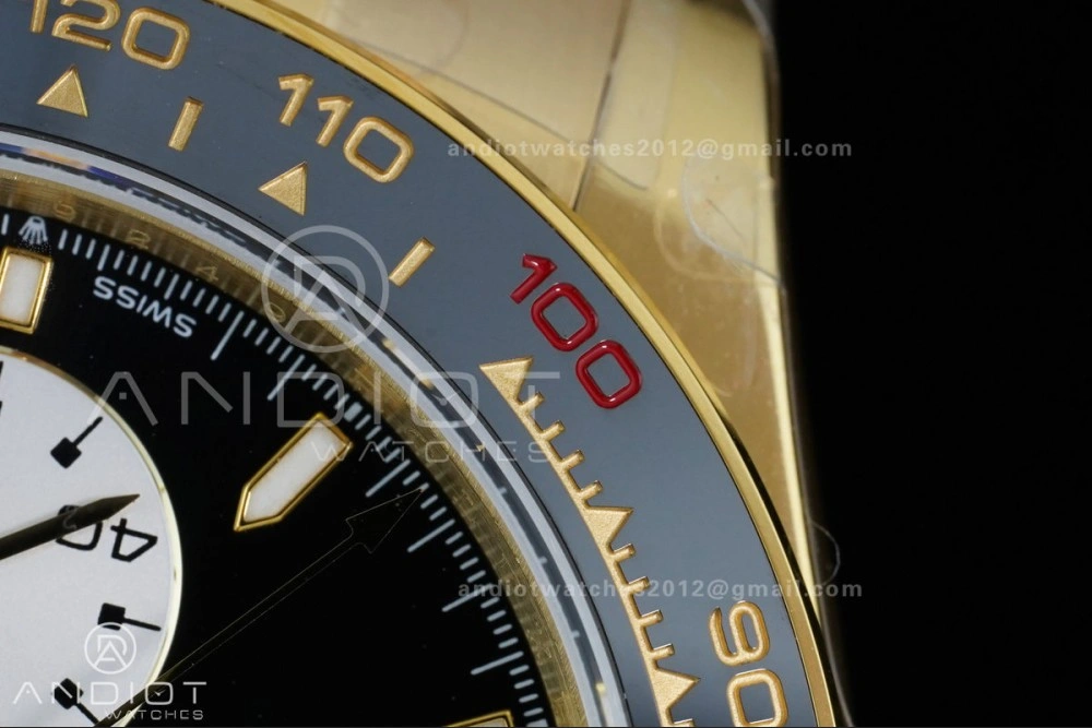 Daytona 126528LN Le Mans QF 1:1 Best Edition on YG Bracelet QF4132 V9 (Weighted) Effortless 818