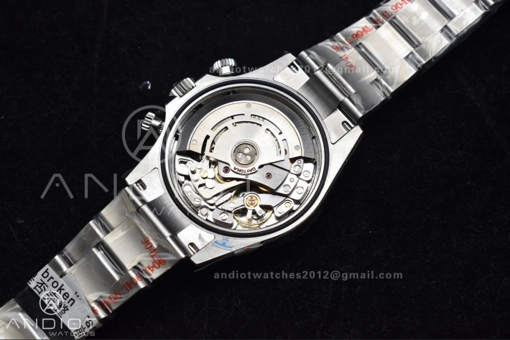 Breathable Daytona IPK 1:1 Best Edition 904L SS Case and Bracelet Green Dial Black Ceramic Bezel SA 817