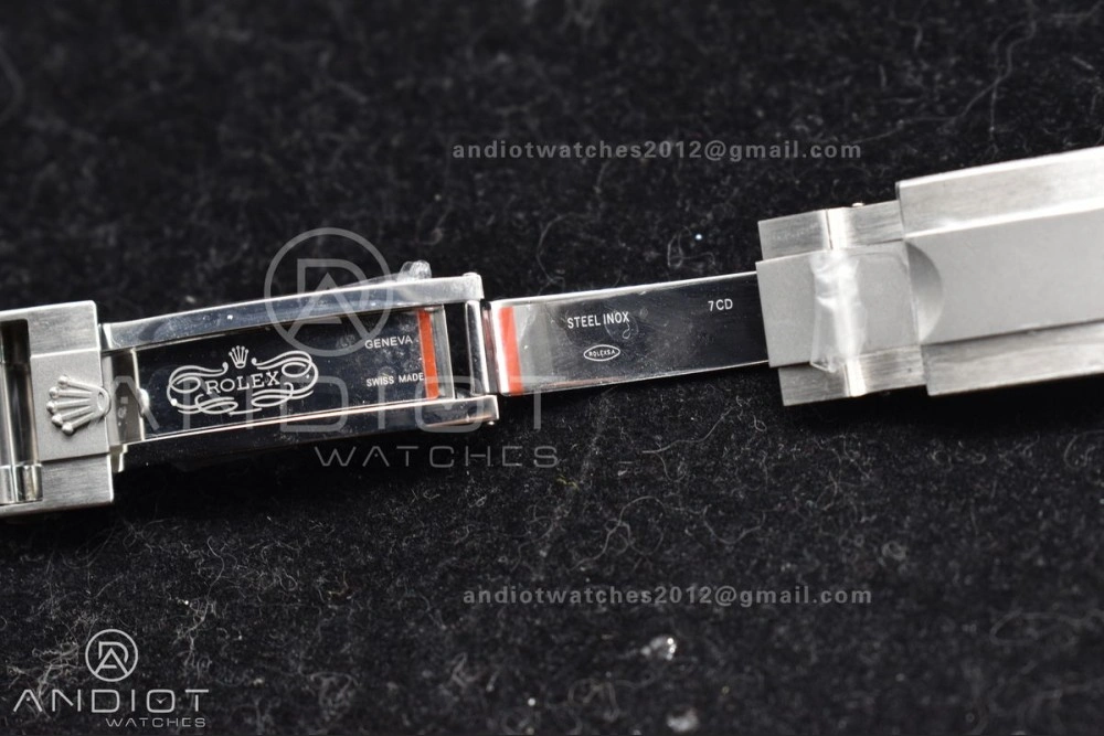 Breathable Daytona SS ADGF Best Edition Black Orange Dial on SS Bracelet A 823