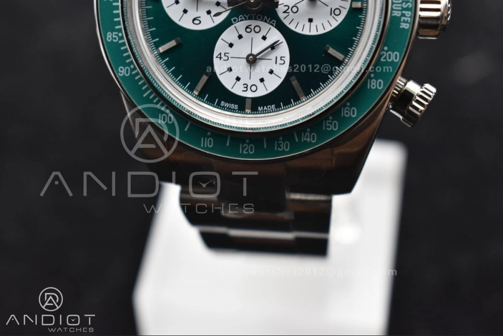 Daytona SS ADGF Best Edition Green White Dial on SS Bracelet A Popular 827
