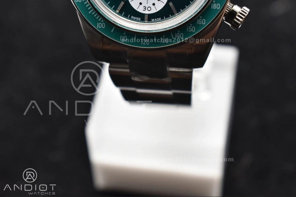 Daytona SS ADGF Best Edition Green White Dial on SS Bracelet A Popular 827
