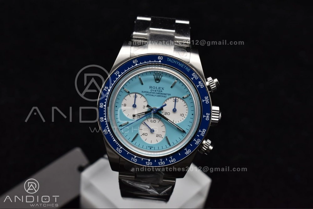 Daytona SS ADGF Paul Newman Best Customized Edition Tiffany White Dial On SS Bracelet A Comfortable 833