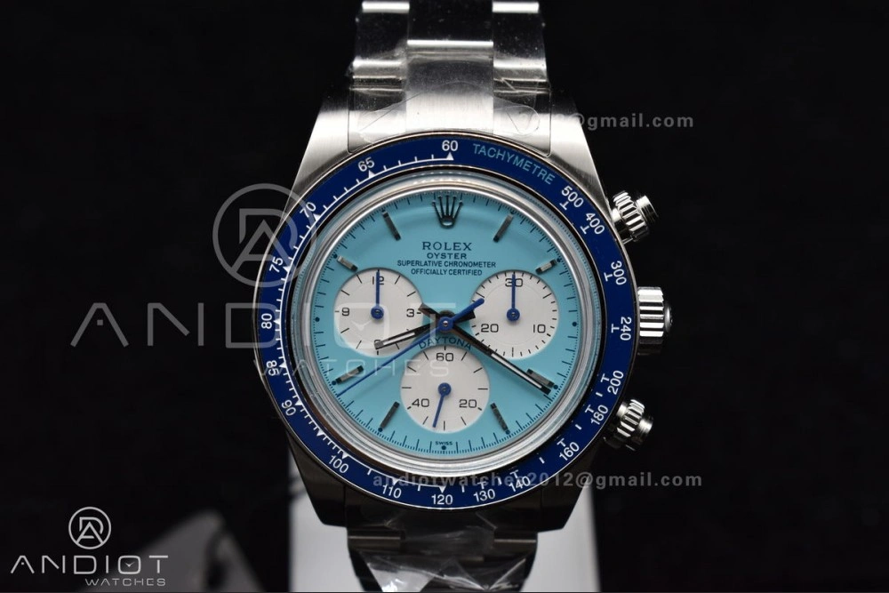 Daytona SS ADGF Paul Newman Best Customized Edition Tiffany White Dial On SS Bracelet A Comfortable 833
