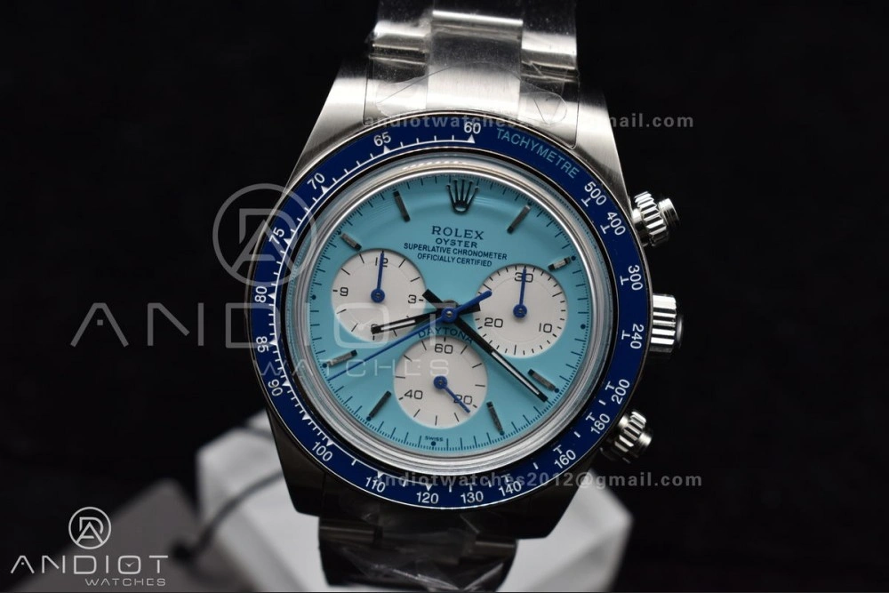 Daytona SS ADGF Paul Newman Best Customized Edition Tiffany White Dial On SS Bracelet A Comfortable 833