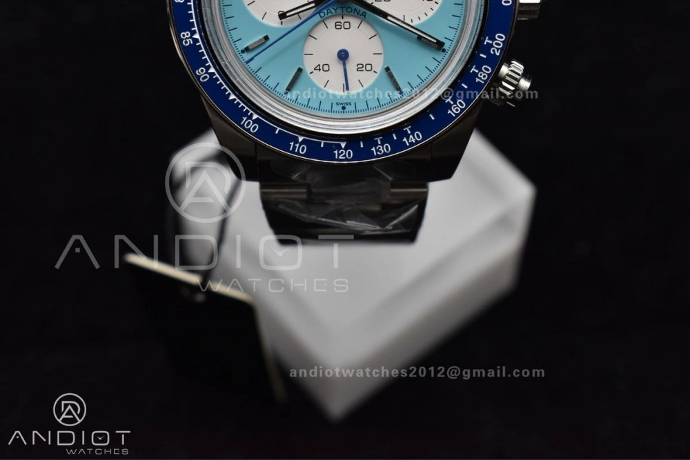 Daytona SS ADGF Paul Newman Best Customized Edition Tiffany White Dial On SS Bracelet A Comfortable 833