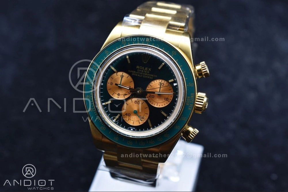Daytona YG ADGF Best Edition Green YG Dial on YG Bracelet A SmartChoice 834