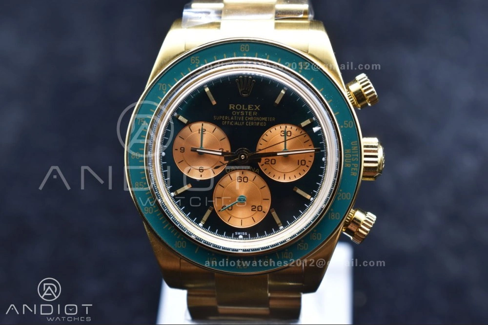 Daytona YG ADGF Best Edition Green YG Dial on YG Bracelet A SmartChoice 834