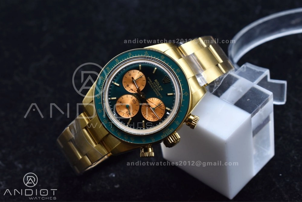 Daytona YG ADGF Best Edition Green YG Dial on YG Bracelet A SmartChoice 834