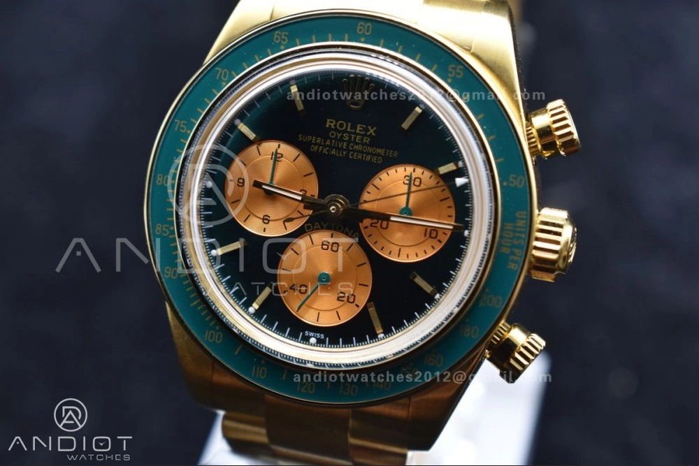 Daytona YG ADGF Best Edition Green YG Dial on YG Bracelet A SmartChoice 834