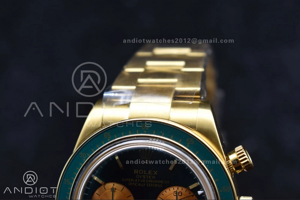Daytona YG ADGF Best Edition Green YG Dial on YG Bracelet A SmartChoice 834