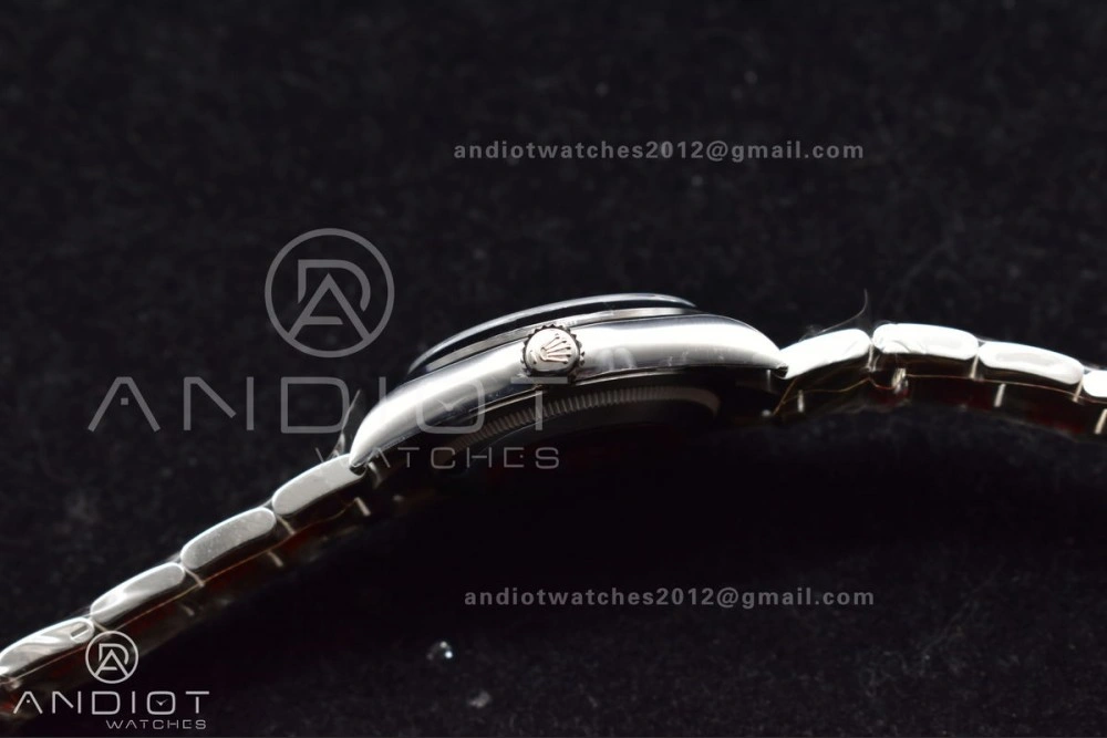 WaterResistant Explorer 124270 36mm 904L Steel Clean 1:1 Best Edition Black Dial on SS Bracelet VR 854