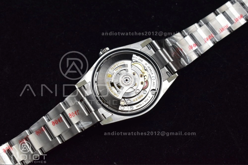 WaterResistant Explorer 124270 36mm 904L Steel Clean 1:1 Best Edition Black Dial on SS Bracelet VR 854