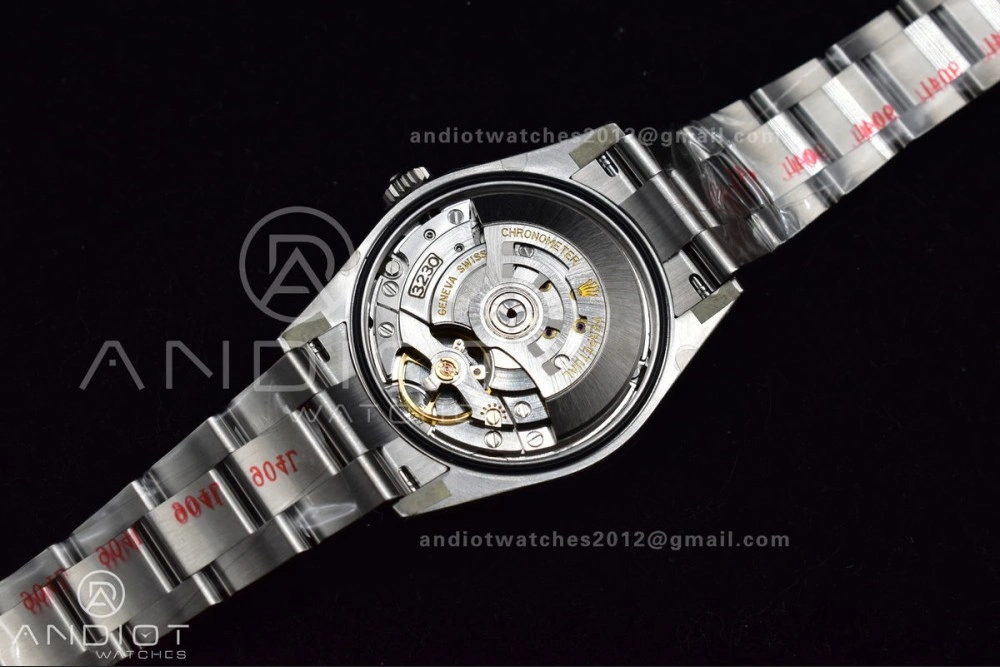 WaterResistant Explorer 124270 36mm 904L Steel Clean 1:1 Best Edition Black Dial on SS Bracelet VR 854