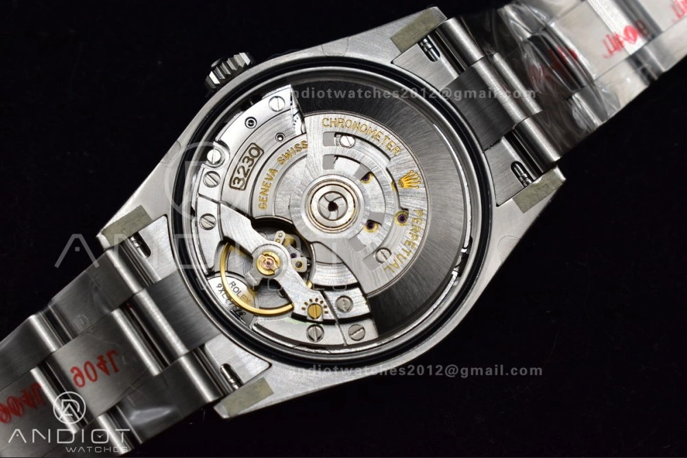 WaterResistant Explorer 124270 36mm 904L Steel Clean 1:1 Best Edition Black Dial on SS Bracelet VR 854