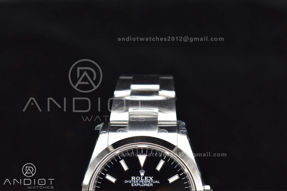 Unisex Explorer 124270 36mm 904L Steel VSF 1:1 Best Edition Black Dial on SS Bracelet DD 837