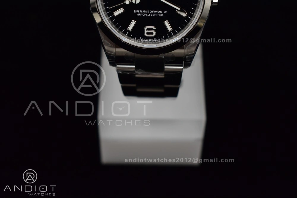 Unisex Explorer 124270 36mm 904L Steel VSF 1:1 Best Edition Black Dial on SS Bracelet DD 837