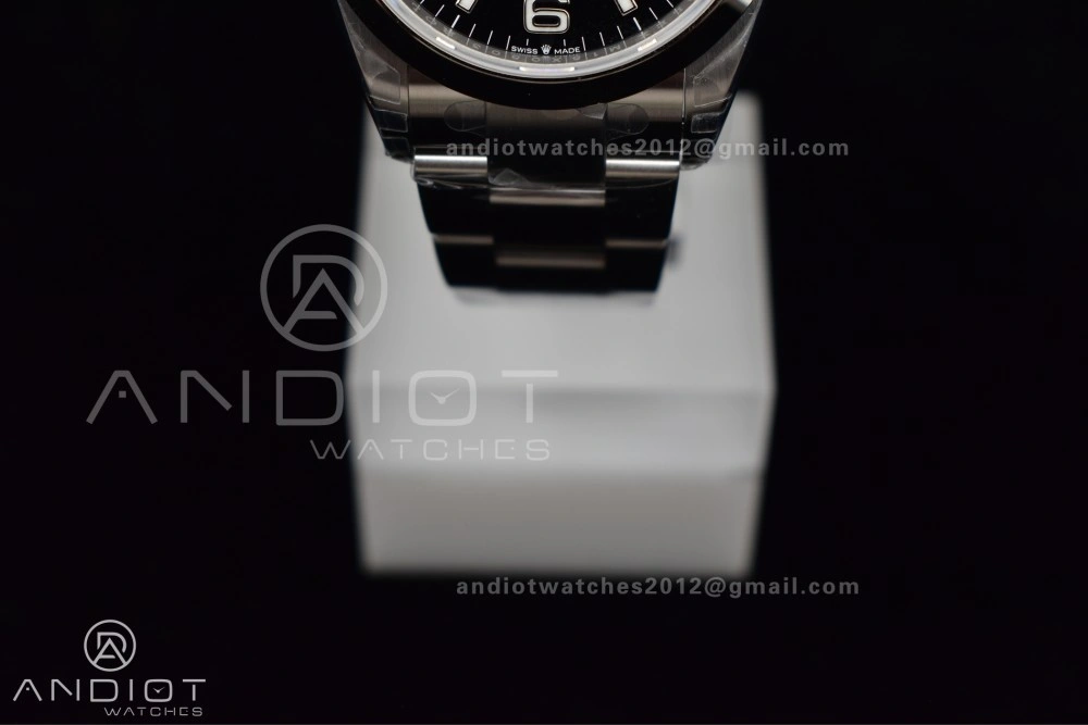 Unisex Explorer 124270 36mm 904L Steel VSF 1:1 Best Edition Black Dial on SS Bracelet DD 837