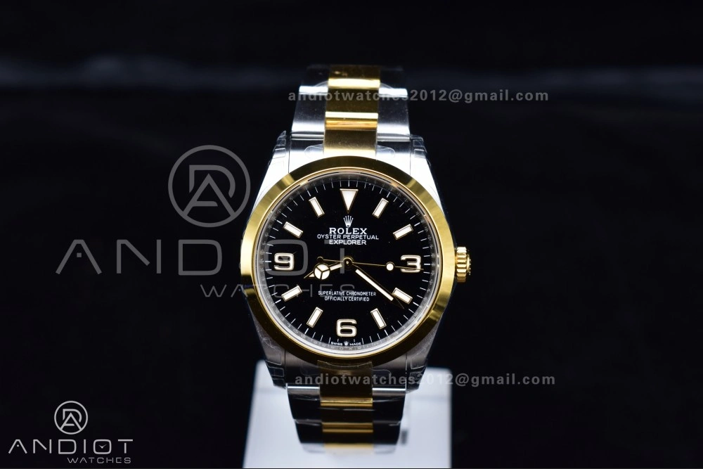 Seasonal Explorer 124273 36mm 904L Steel VSF 1:1 Best Edition Black Dial on SS YG Bracelet DD 842