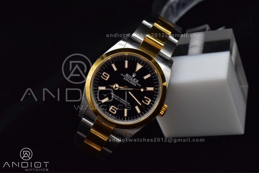 Seasonal Explorer 124273 36mm 904L Steel VSF 1:1 Best Edition Black Dial on SS YG Bracelet DD 842