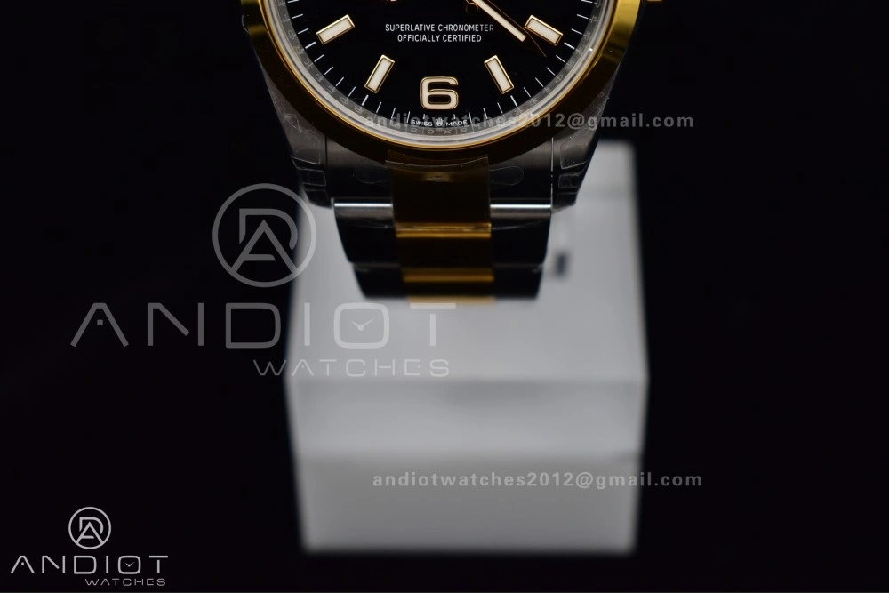 Seasonal Explorer 124273 36mm 904L Steel VSF 1:1 Best Edition Black Dial on SS YG Bracelet DD 842