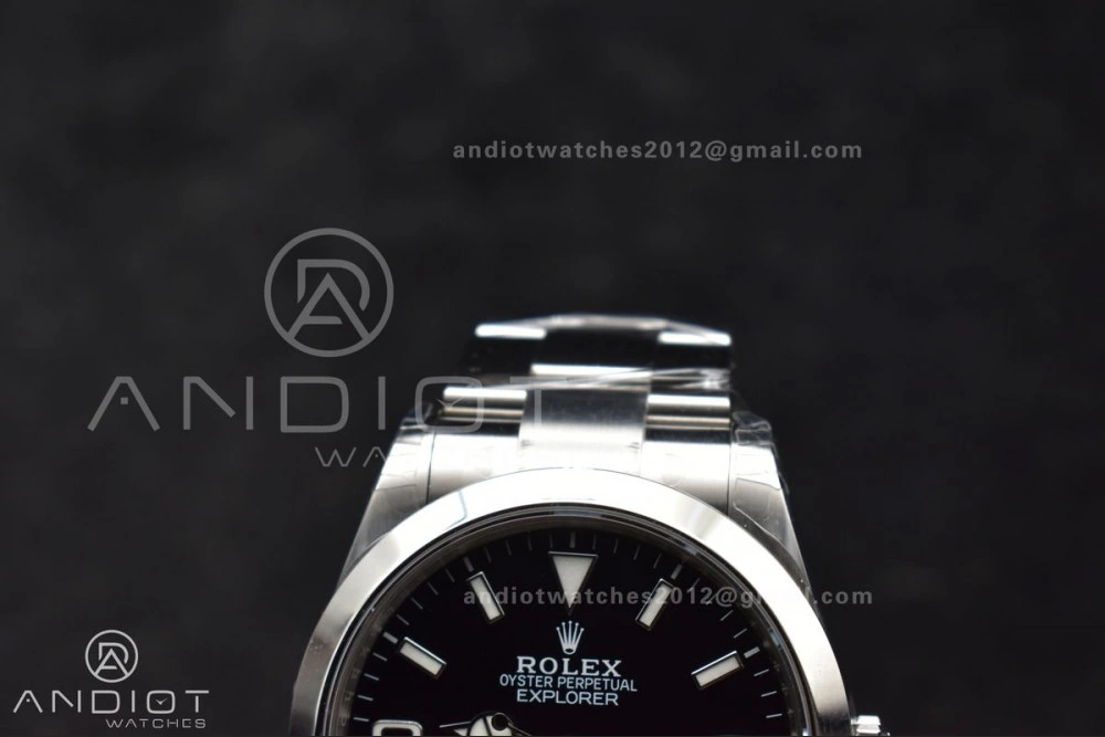 QuickDry Explorer 224270 40mm 904L SS VSF 1:1 Best Edition Black Dial on 904L SS Bracelet VS 840