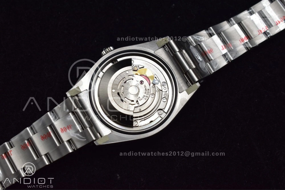 Stretchable Explorer I 214270 39mm Clean 1:1 Best Edition Black Dial on SS Bracelet VR 846
