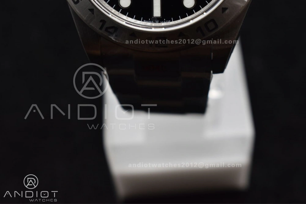 MoistureWicking Explorer II 42mm 226570 Black 904L SS GMF 1:1 Best Edition Black Dial on Bracelet VR3285 CHS 847