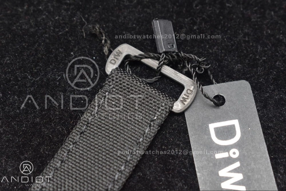 Bold GMT DIW Carbon OMF Best Edition All Black Black Dial on Black Nylon Strap SA3186 CHS 423