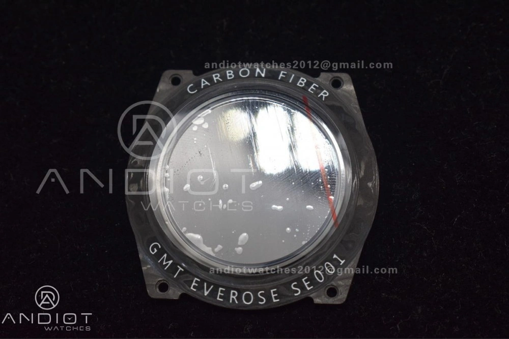Bold GMT DIW Carbon OMF Best Edition All Black Black Dial on Black Nylon Strap SA3186 CHS 423