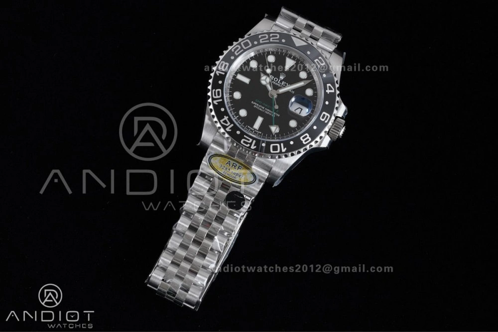 Attractive GMT Master II 116710 LN 904L SS ARF 1:1 Best Edition on Jubilee Bracelet New SH3285 V 853