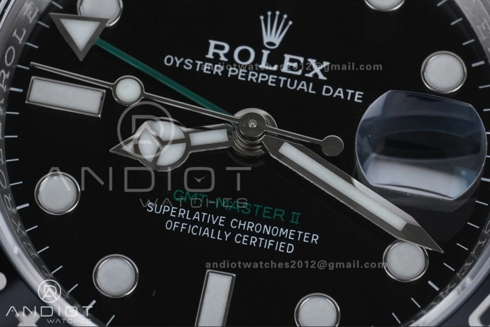 Attractive GMT Master II 116710 LN 904L SS ARF 1:1 Best Edition on Jubilee Bracelet New SH3285 V 853