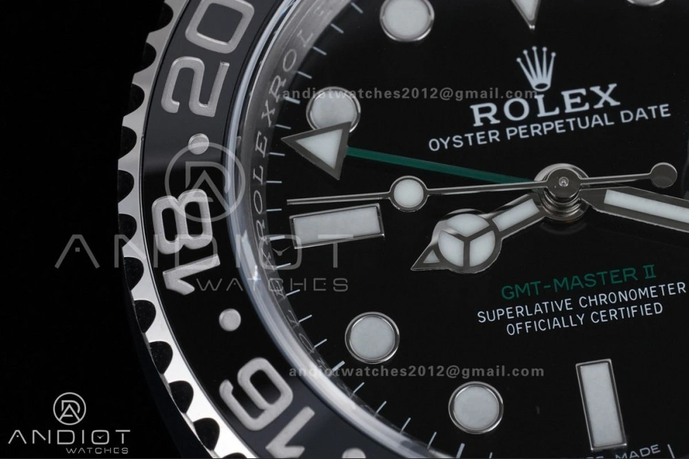 Attractive GMT Master II 116710 LN 904L SS ARF 1:1 Best Edition on Jubilee Bracelet New SH3285 V 853