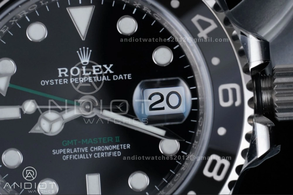 Attractive GMT Master II 116710 LN 904L SS ARF 1:1 Best Edition on Jubilee Bracelet New SH3285 V 853