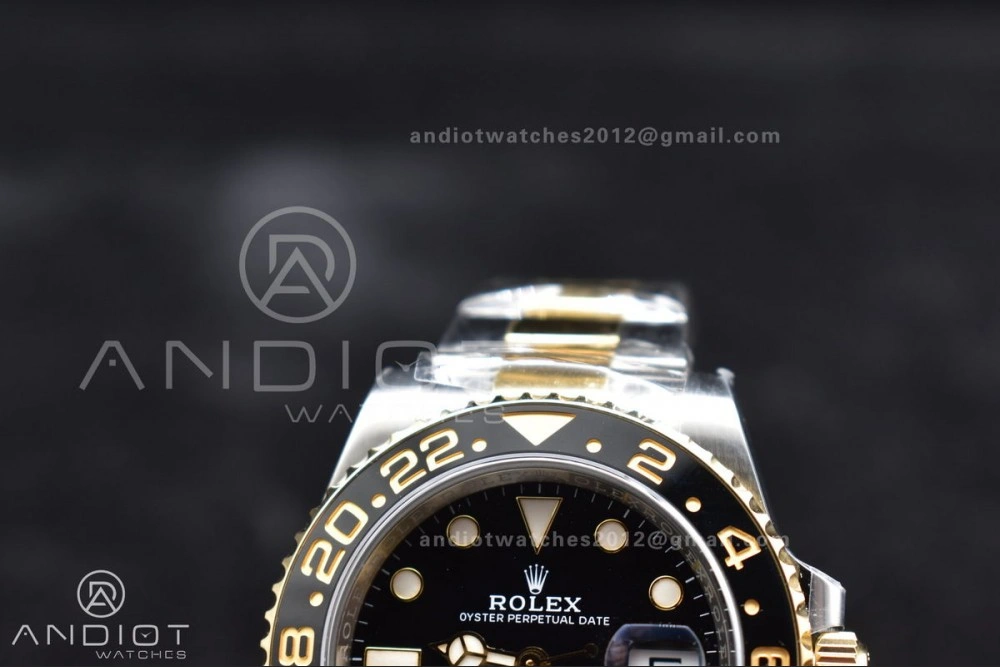 TopPick GMT-Master II 116713 Two Tone SS YG 904L Steel Clean 1:1 Best Edition VR 871