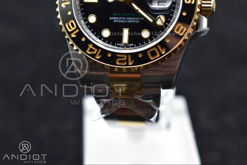 TopPick GMT-Master II 116713 Two Tone SS YG 904L Steel Clean 1:1 Best Edition VR 871