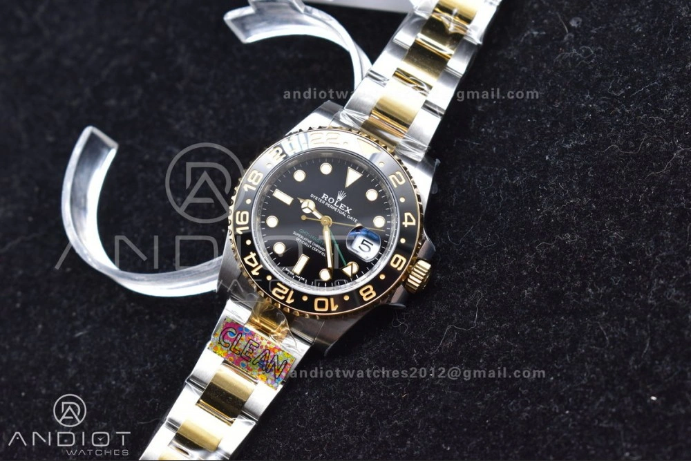 TopPick GMT-Master II 116713 Two Tone SS YG 904L Steel Clean 1:1 Best Edition VR 871