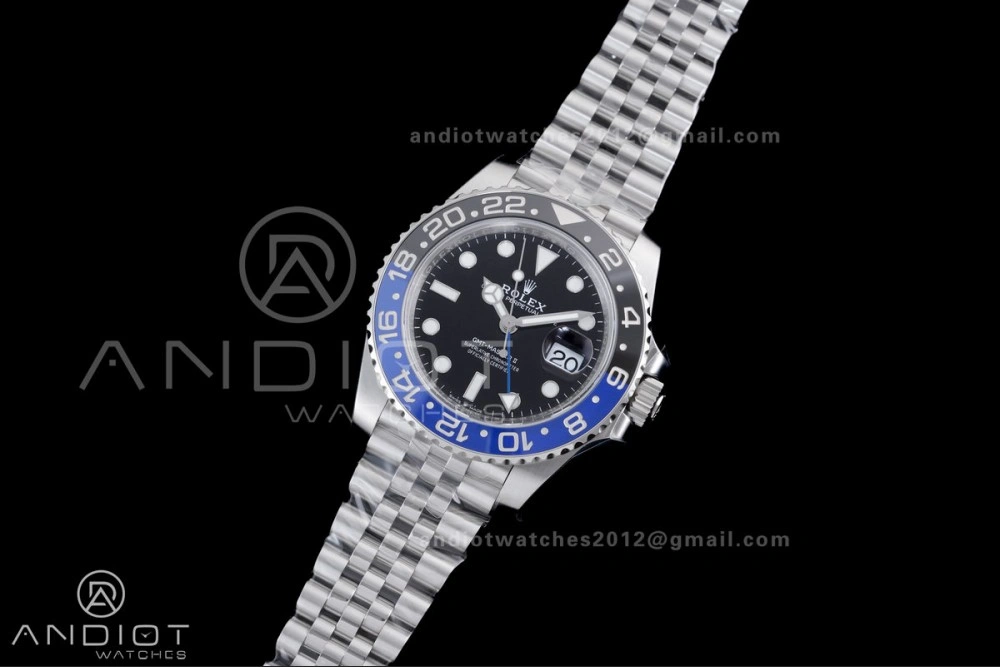 GMT-Master II 126710 BLNR 904L Steel VSF 1:1 Batgirl Best Edition on Jubilee Bracelet DD3285 V FlexibleFit 869