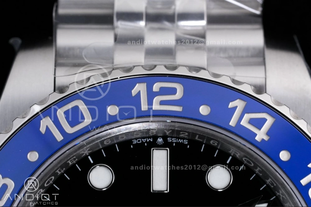 GMT-Master II 126710 BLNR 904L Steel VSF 1:1 Batgirl Best Edition on Jubilee Bracelet DD3285 V FlexibleFit 869