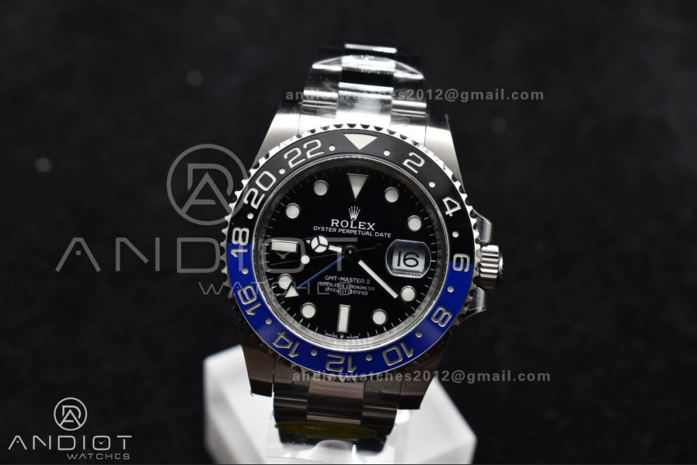 Unisex GMT-Master II 126710 BLNR Blue Black Ceramic Clean Factory Best Edition on Oyster Bracelet DD3285 CHS 872
